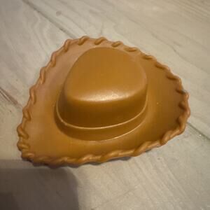 Toy Story Woody Doll Hat 3 1/4 In. Long (with Rim) 2 1/2 In. Wide (With Rim)